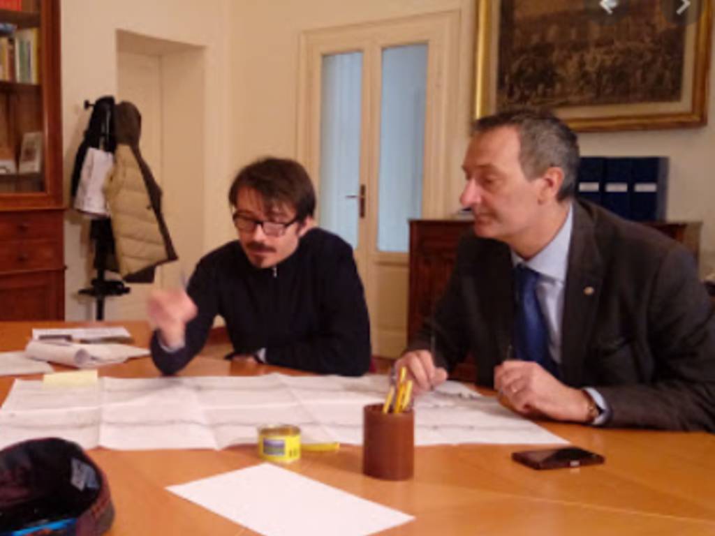 presidente confesercenti como claudio casartelli ed assessore butti