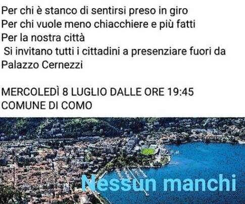 tifosi del como arrabbiati per no stadio erba protesta comune