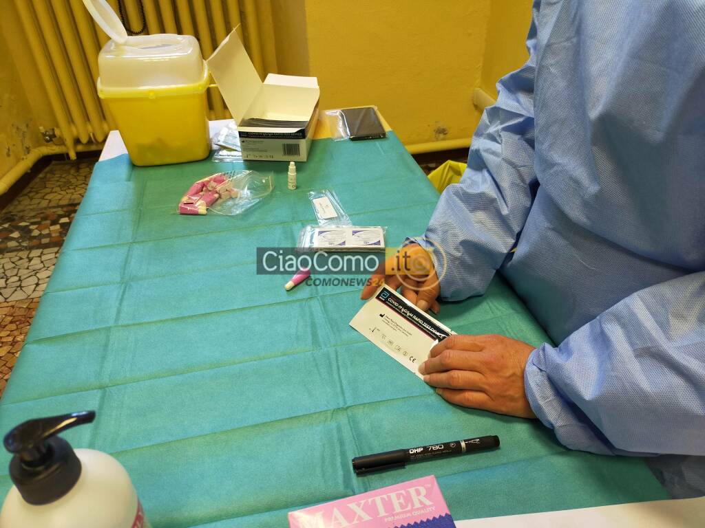 test e tamponi ad ats insubria como per chi torna da vacanze