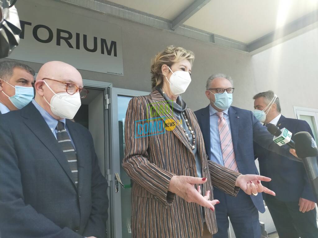 visita san fermo ospedale sant'anna vice presidente regione letizia moratti