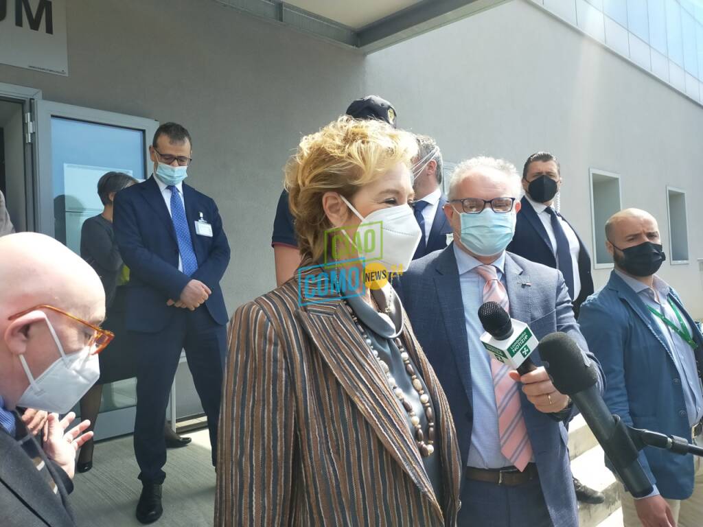 visita san fermo ospedale sant'anna vice presidente regione letizia moratti