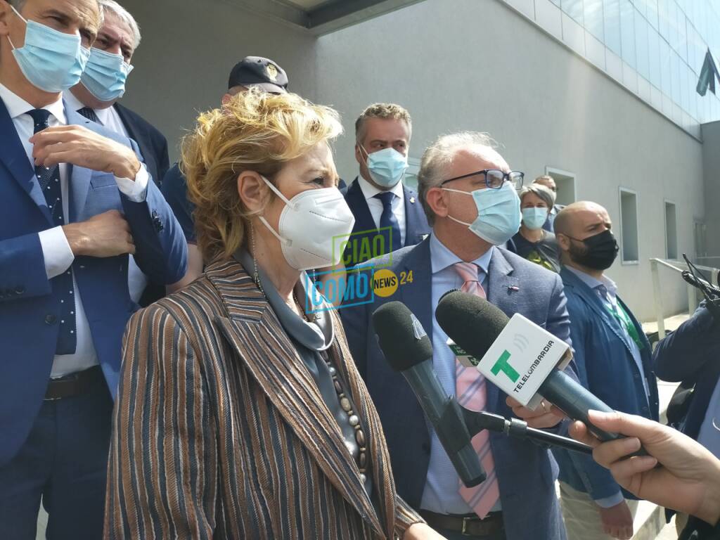 visita san fermo ospedale sant'anna vice presidente regione letizia moratti