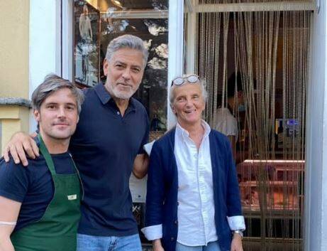 george clooney disastro laglio