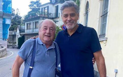 george clooney disastro laglio