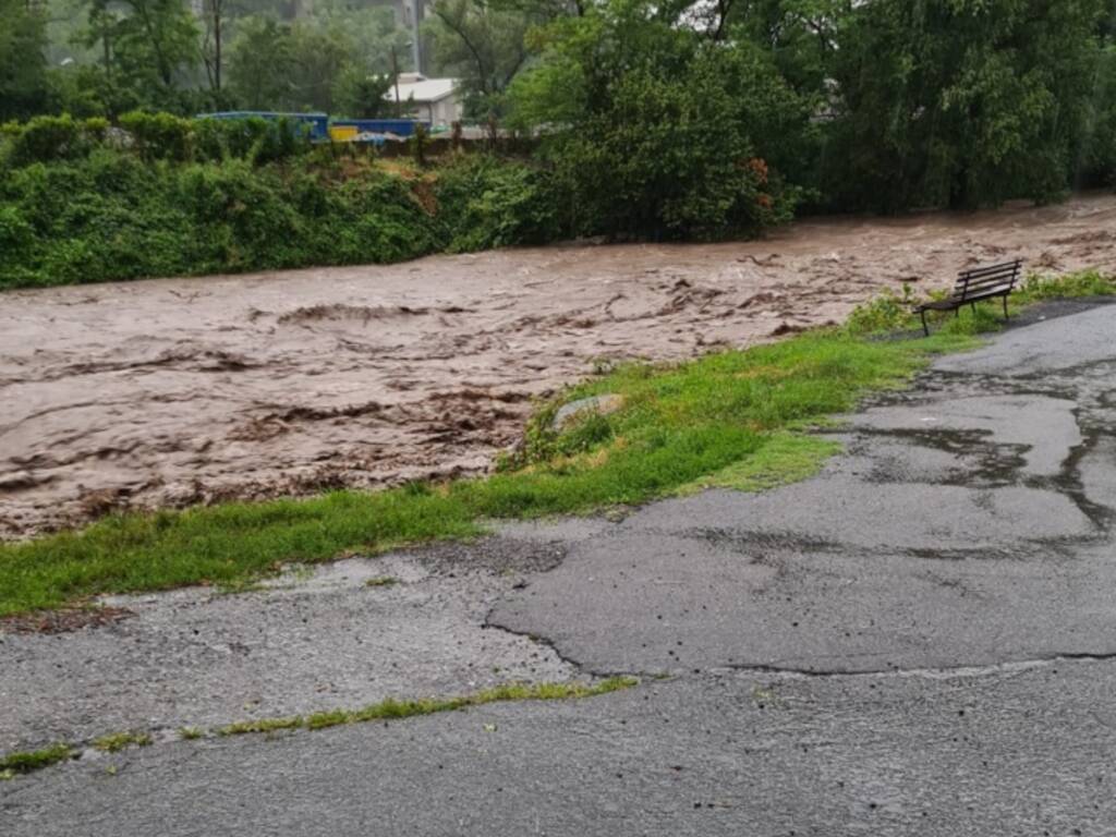 maslianico allagata dopo alluvione, valletti e vari posti del paese