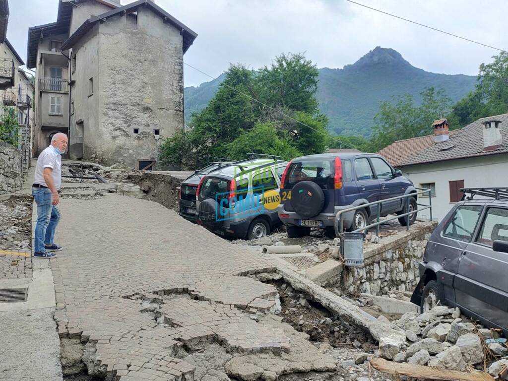 Reportage di CiaoComo nella Schignano devastata dal nubifragio: ripartenza in 2 settimane