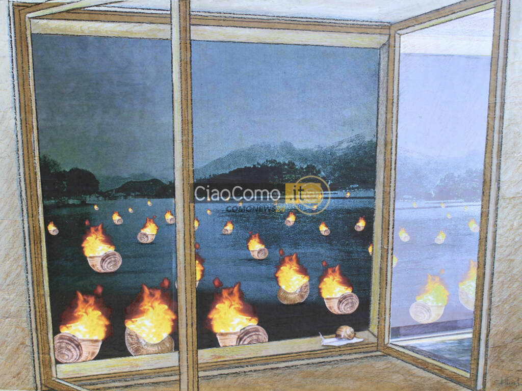 Mostra Emilio Alberti \"La Chiocciola Cosmica\"