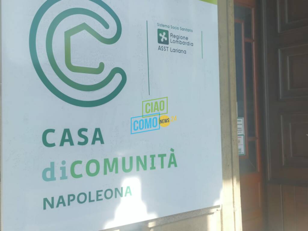 letizia moratti oggi a como inaugurazione casa di comunità con fermi e banfi asst lariana taglio nastro