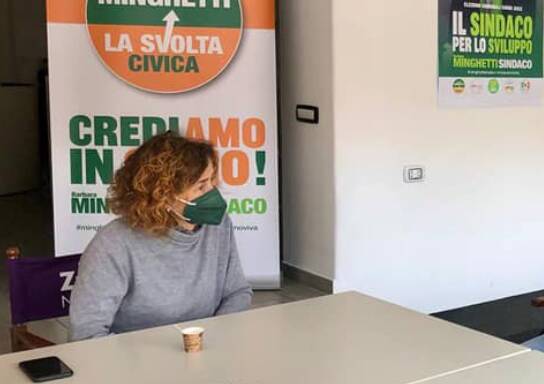 barbara minghetti incontro sede comitato elettorale