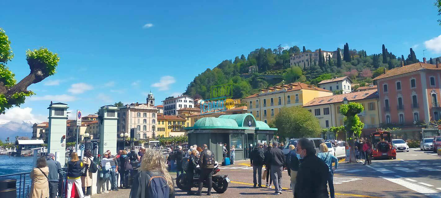 Un 25 aprile da grandi numeri sul lago: turisti e pienone a Bellagio