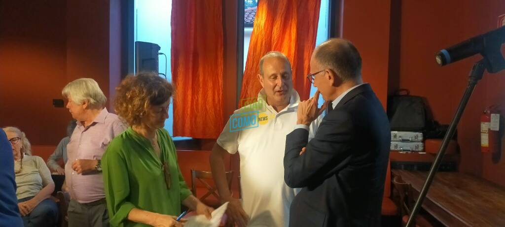 entrico letta questa sera al birrificio di camerlata incontro per barbara minghetti e candidati