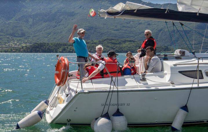 furibonda la barca a vela per banbini fragili 