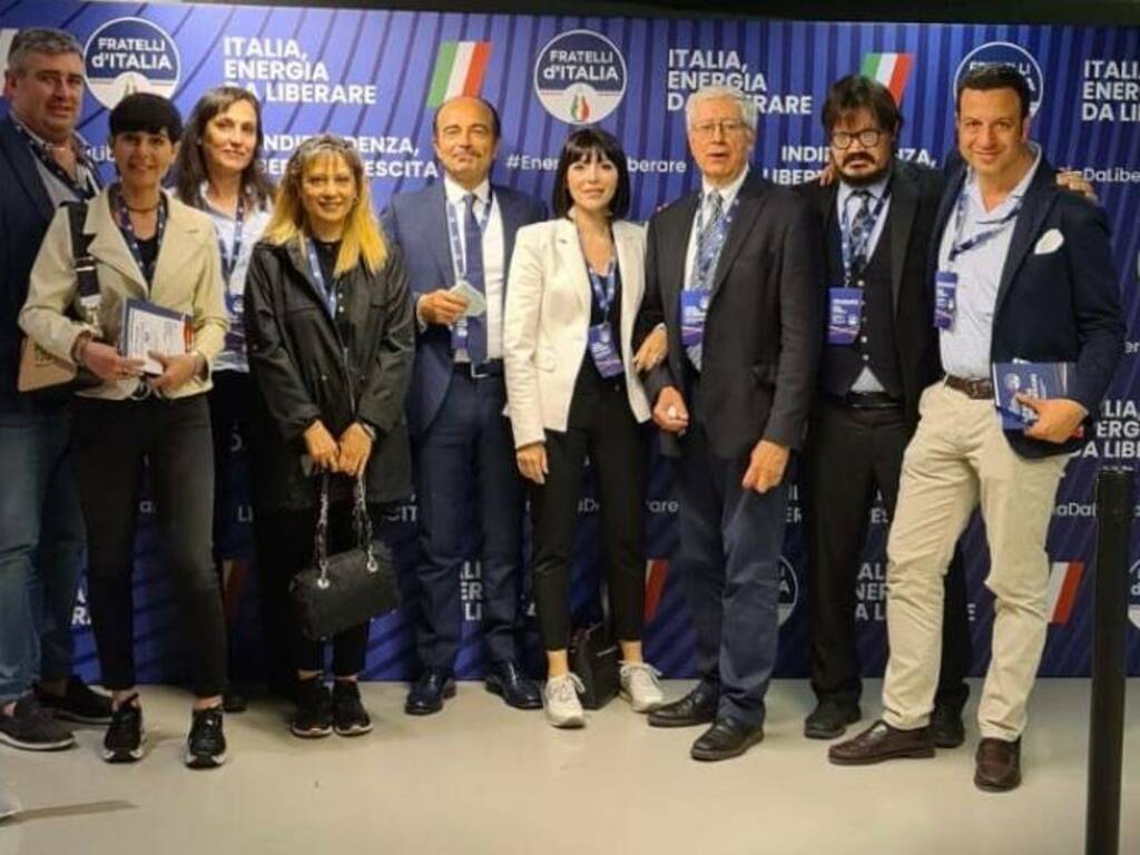 Giordano Molteni conferenza programmatica Fratelli d'Italia