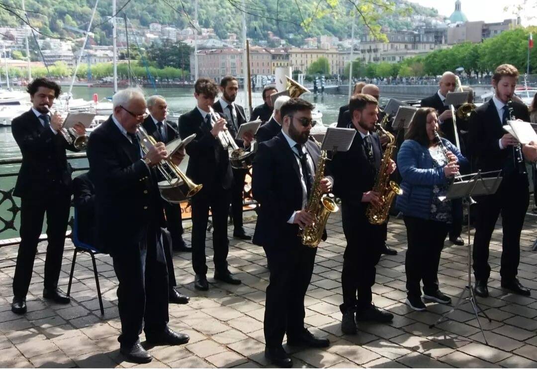 Filarmonica Volta 150 anniversario teatro Sociale 