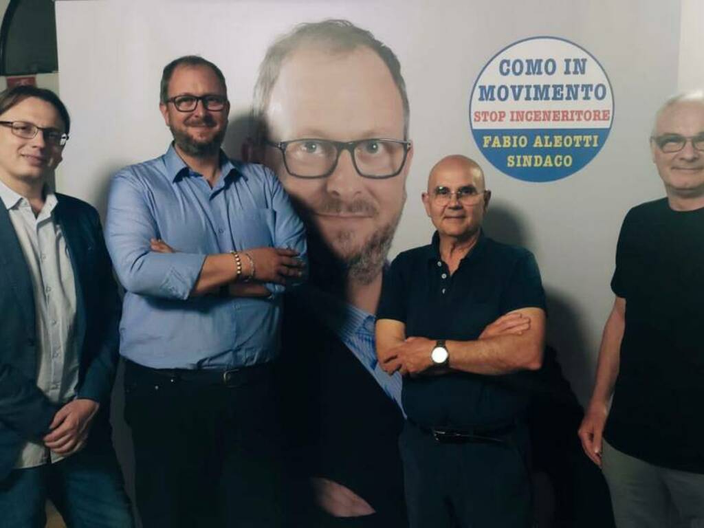 movimento 5 stelle como con fabio aleotti candidato elezioni