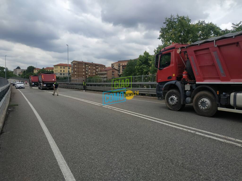 prove di carico viadotto dei lavatoi e riapetura ai mezzi pesanti dopo quasi 5 anni