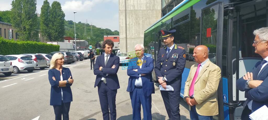 presentato corsi per la sicurezza degli autisti di asf sede tavernola martinelli bus e posto guida