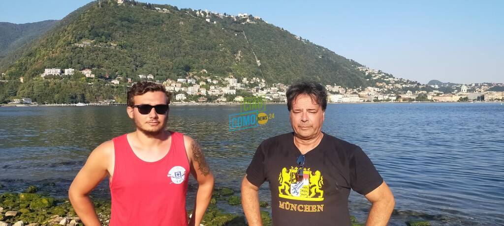 lido di villa olmo turista in difficoltà salvata dal giovane bagnino il suo racconto