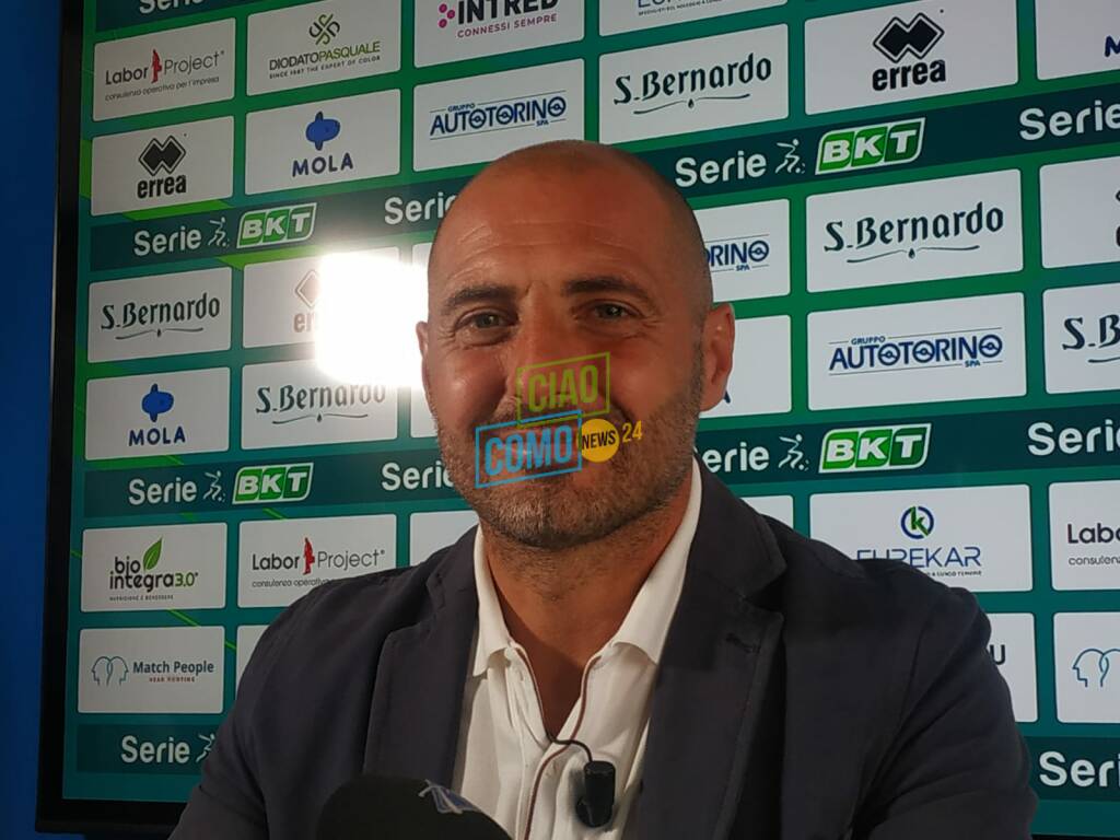 massimiliano guidetti vice allenatore como presenta trasferta di domenica a pisa