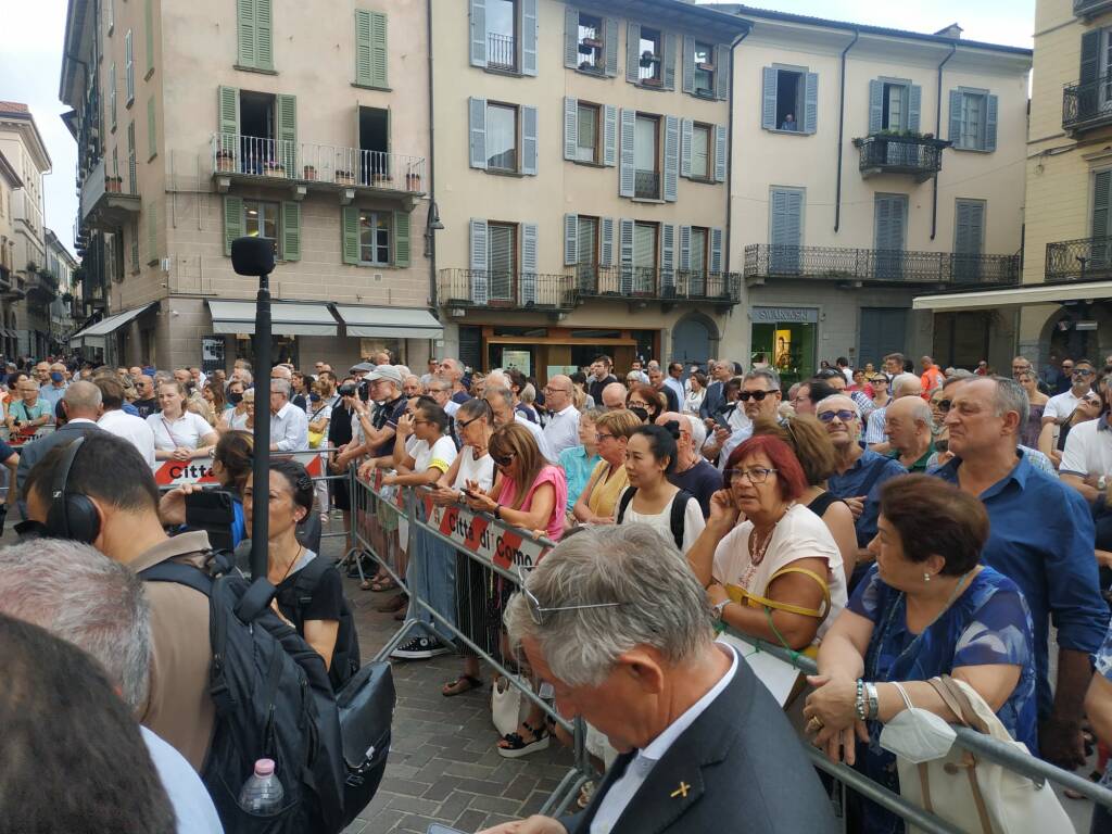 Cardinal Cantoni in Duomo per Sant'Abbondio