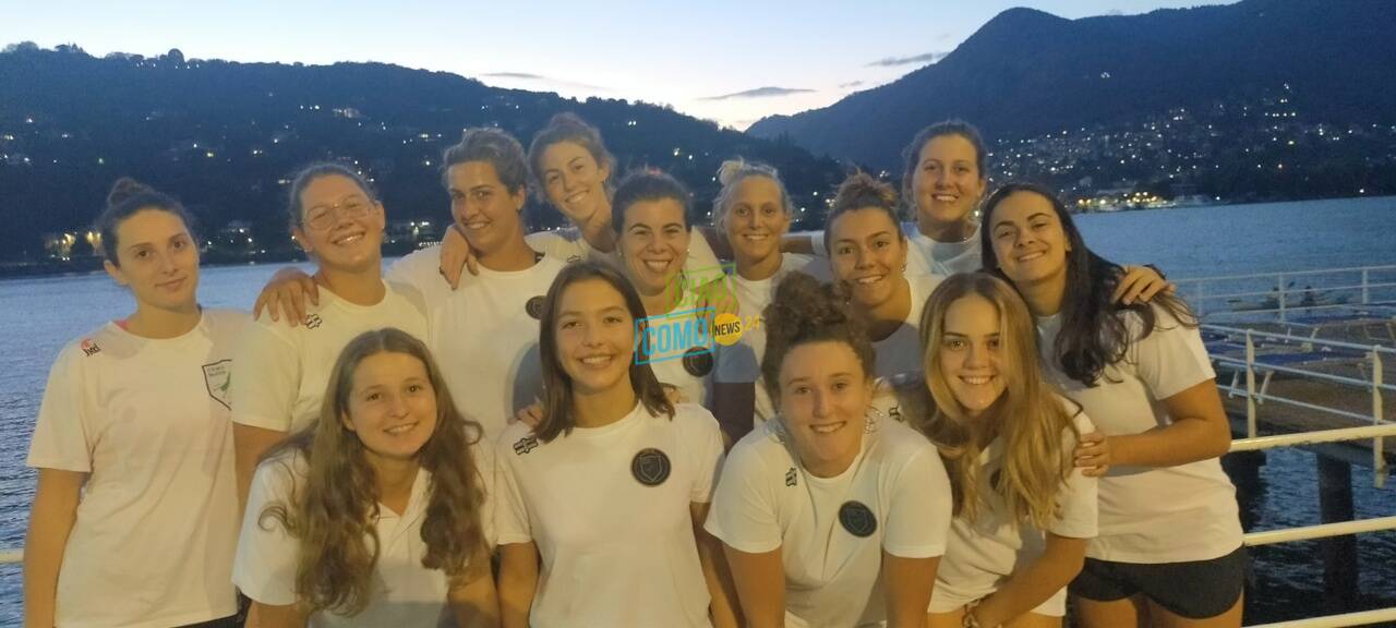 rane rosa como e coach pisano foto di gruppo viale geno piscina