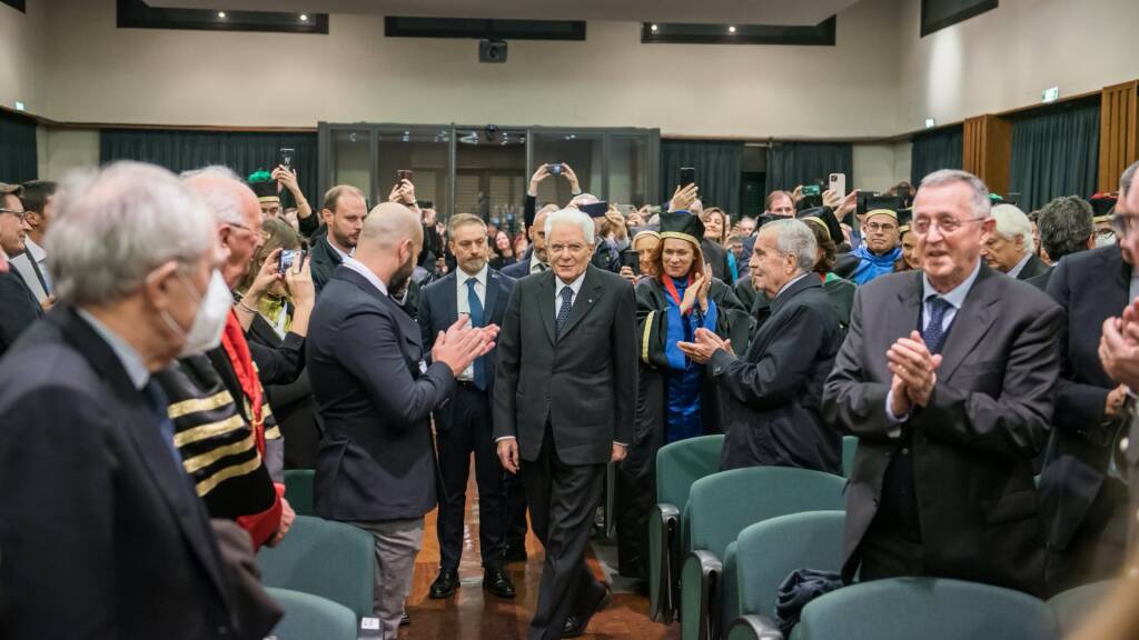 Il Presidente Mattarella inaugura l'anno accademico dell'Università Insubria