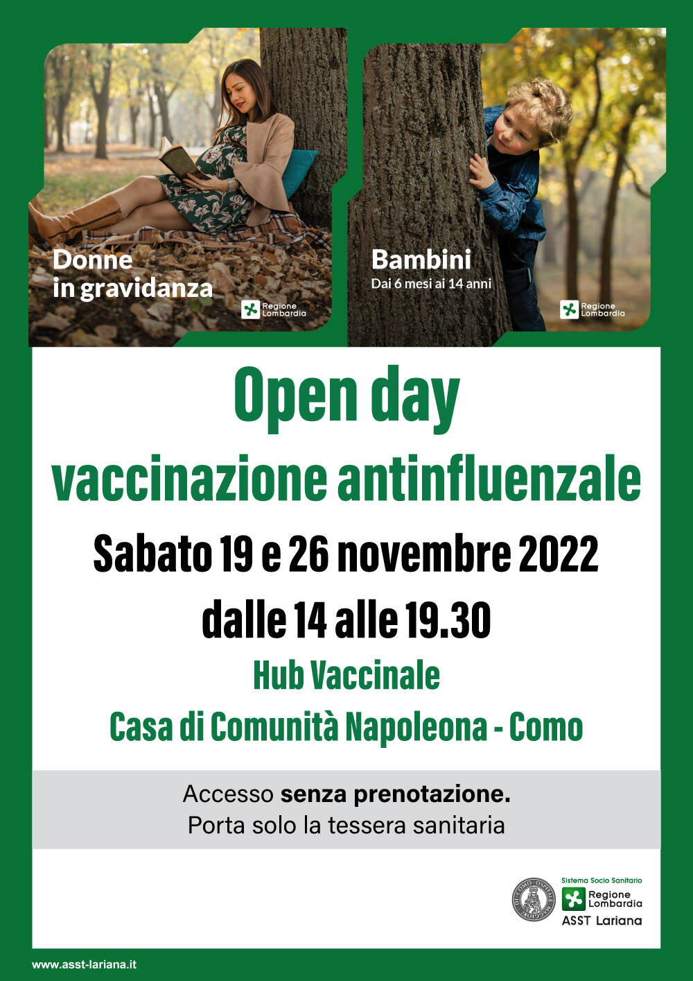 open day vaccinazione antinfluenzale