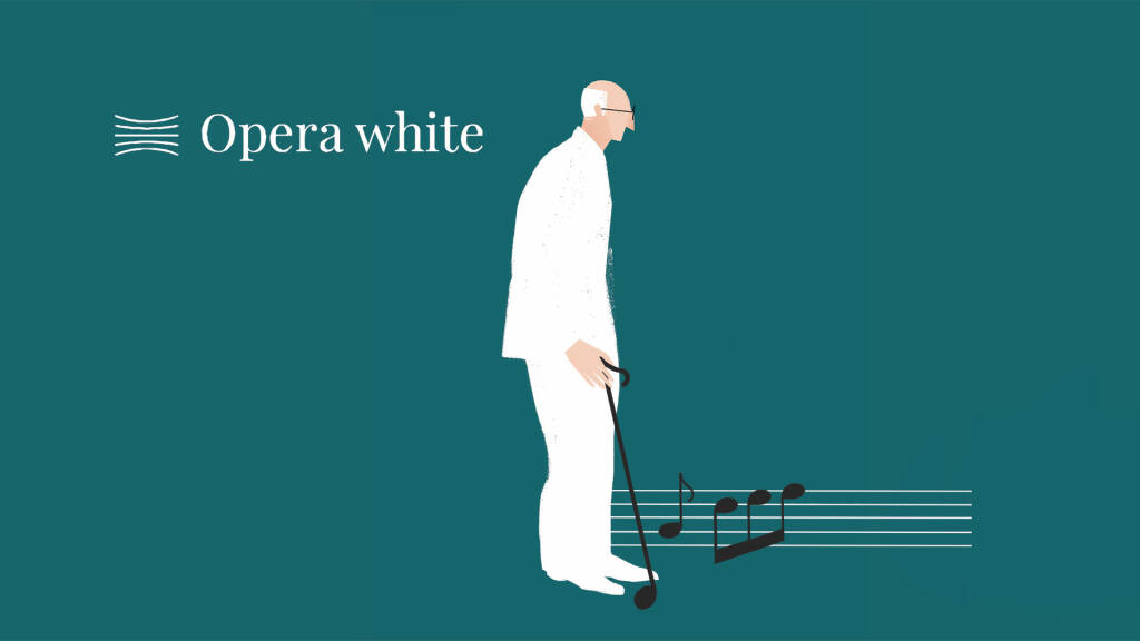 opera white locandina