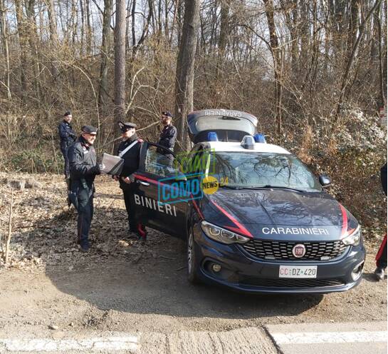 carabinieri compagnia di cantù controlli  boschi e stazione