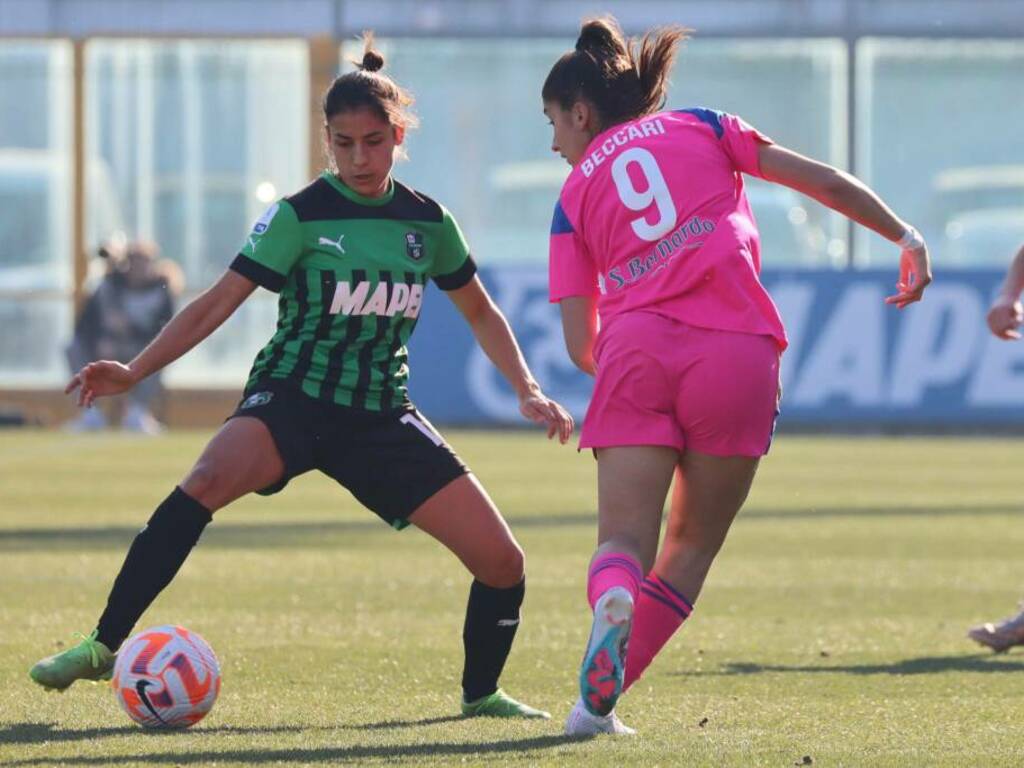 como women sconfitta a sassuolo calcio femminile serie a