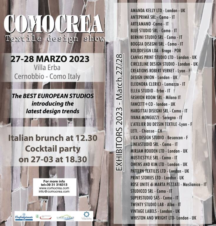 Comocrea Textile Design Show 2023