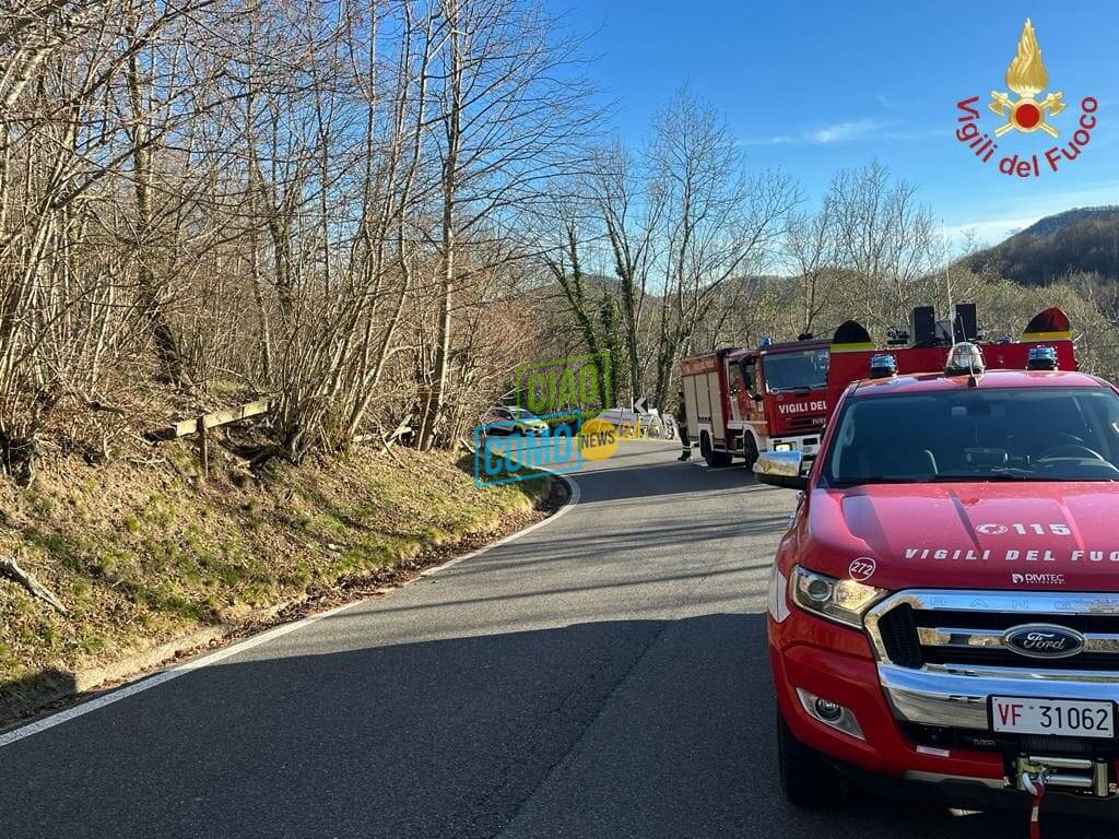 incidenti di oggi a sormano e tamponamento autostrada soccirsi dei vigili del fuoco