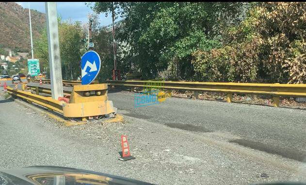 autostrada a9 brogeda buche su asfalto appena si arriva dalla svizzera