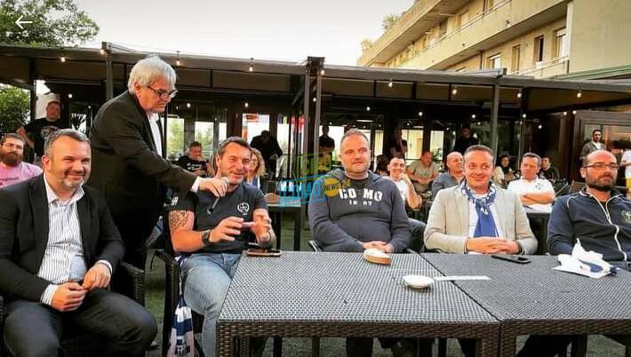 foto alessandro gabrielloni premiazione time out per esport como