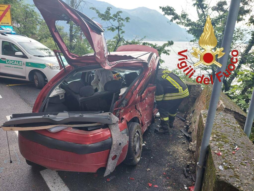 incidente brienno auto fuori strada