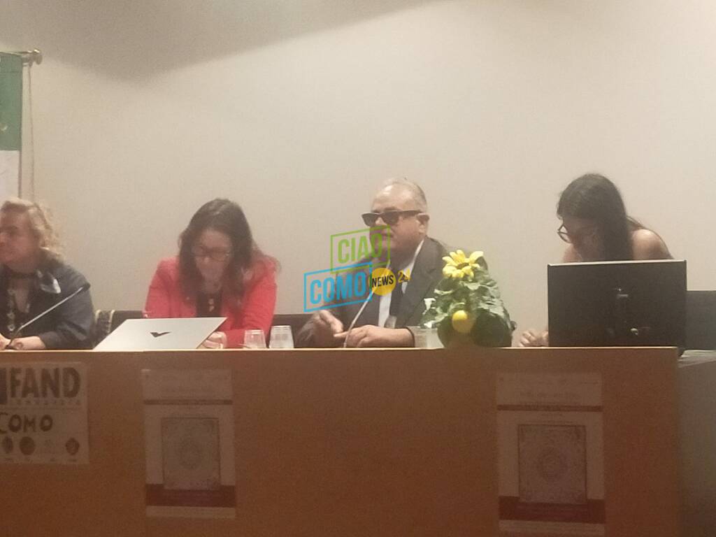 convegno fand comasca oggi biblioteca como con il ministro disabilità alessandra locatelli