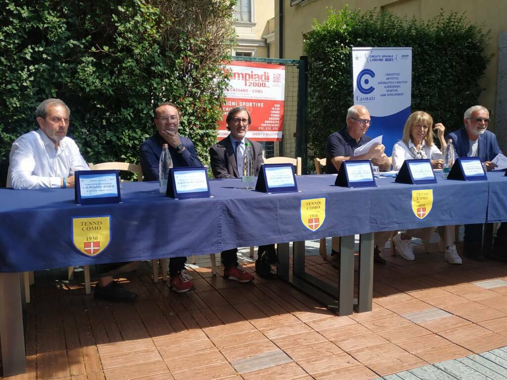 tennis como presentazione nextgen e circuito giovanile con dirigenti