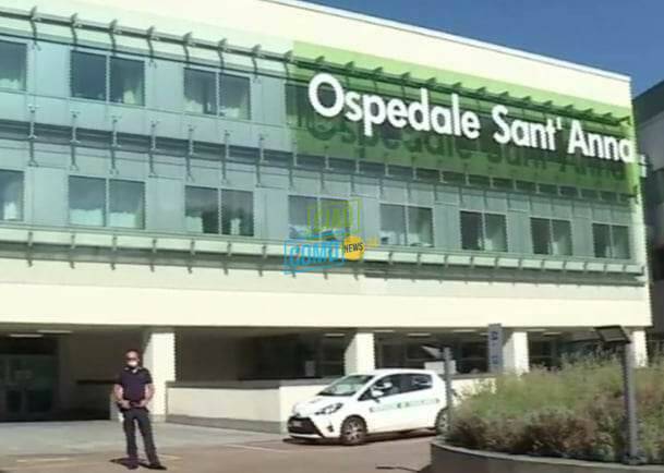 vigilanza asst lariana davanti ingresso ospedale sant'anna