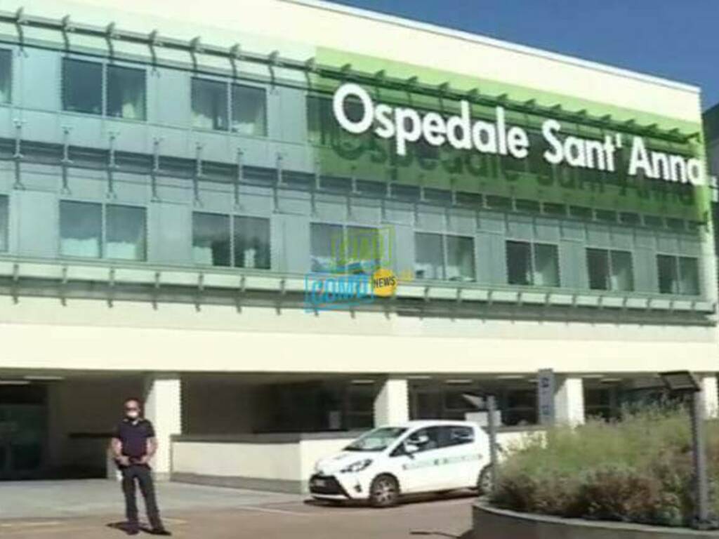 vigilanza asst lariana davanti ingresso ospedale sant'anna