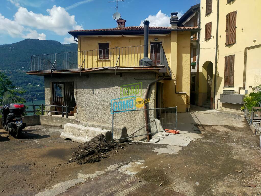 blevio due anni dopo alluvione immagini sopravilla danni garage sindaco trabucchi