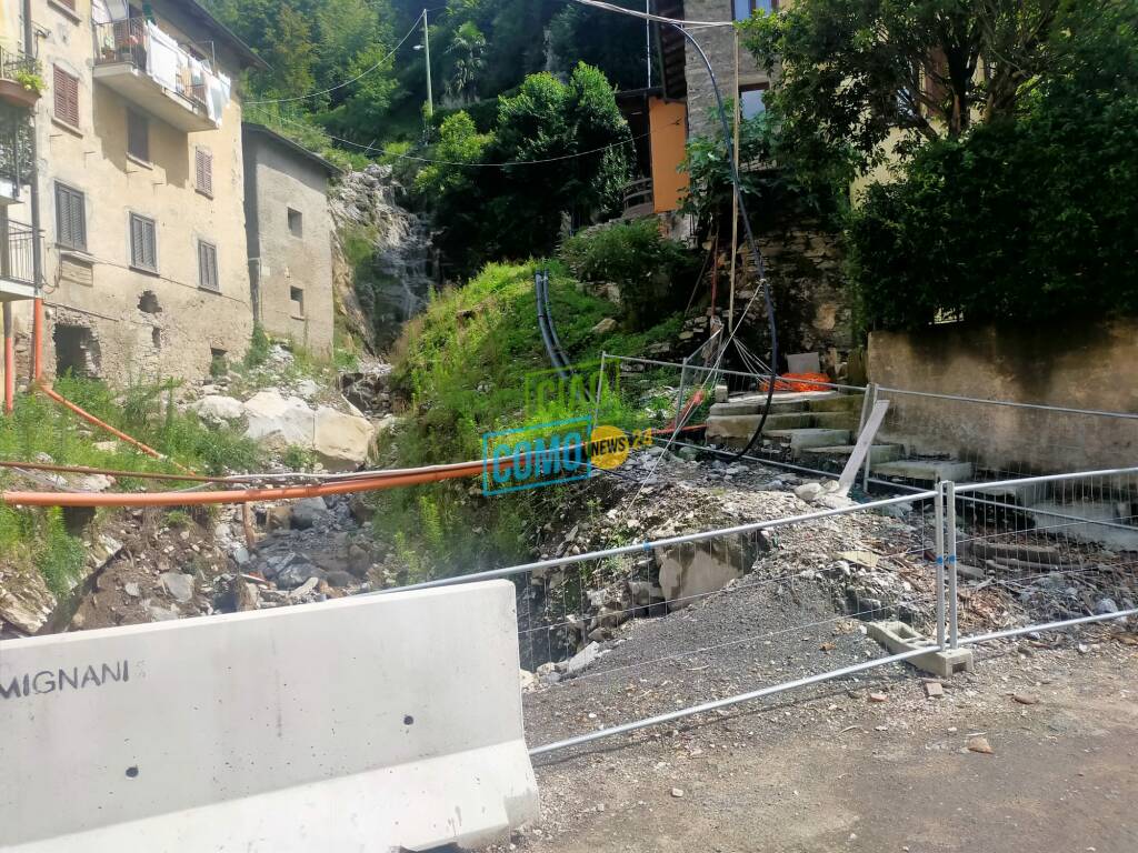 blevio due anni dopo alluvione immagini sopravilla danni garage sindaco trabucchi