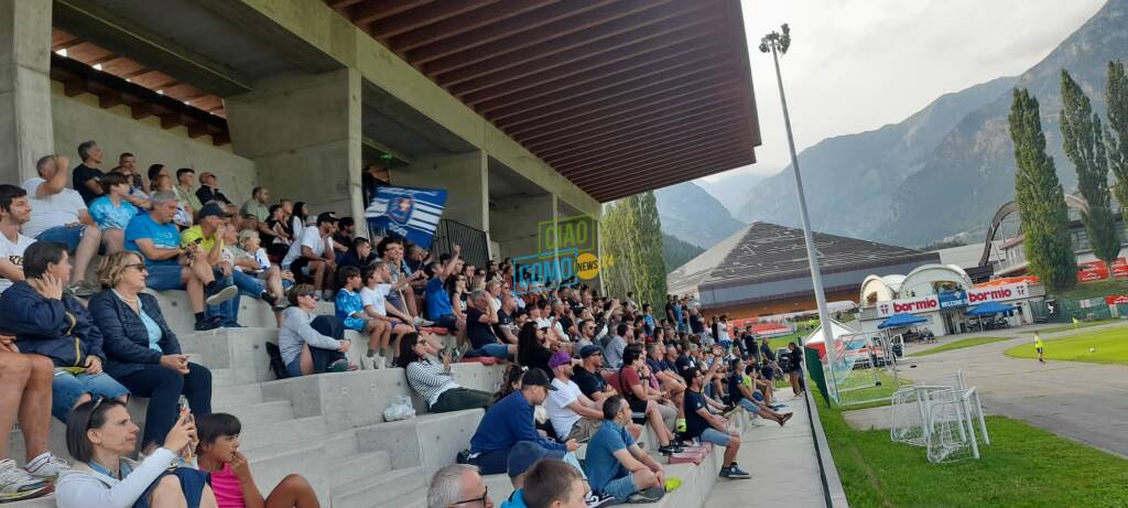 como torres amichevole a bormio tifosi sugli spalti