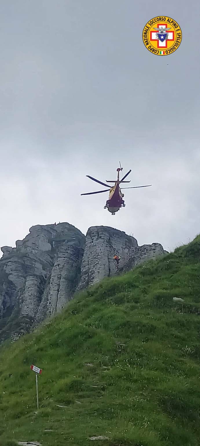 esercitazioni congiunte 118 e soccorso alpino alta valle intelvi