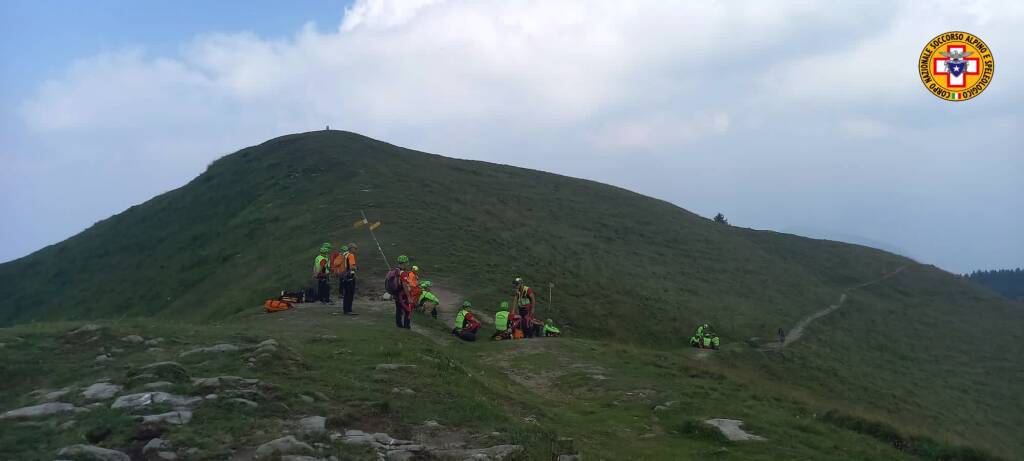 esercitazioni congiunte 118 e soccorso alpino alta valle intelvi