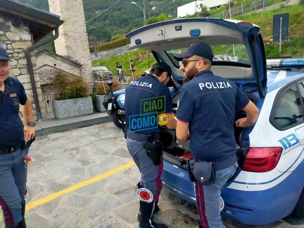 primo giorno controlli in tremezzina ordinanza anti caos per i mezzi pesanti