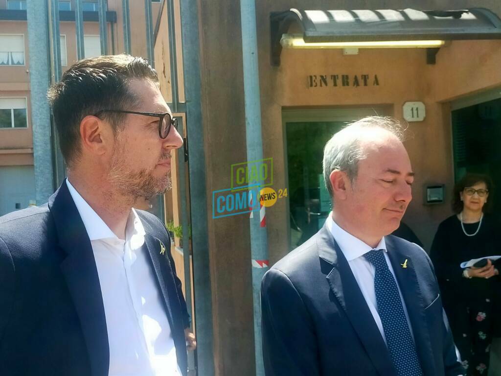 visita carcere del bassone di como sottosegretari ostellari e molteni incontro con agenti