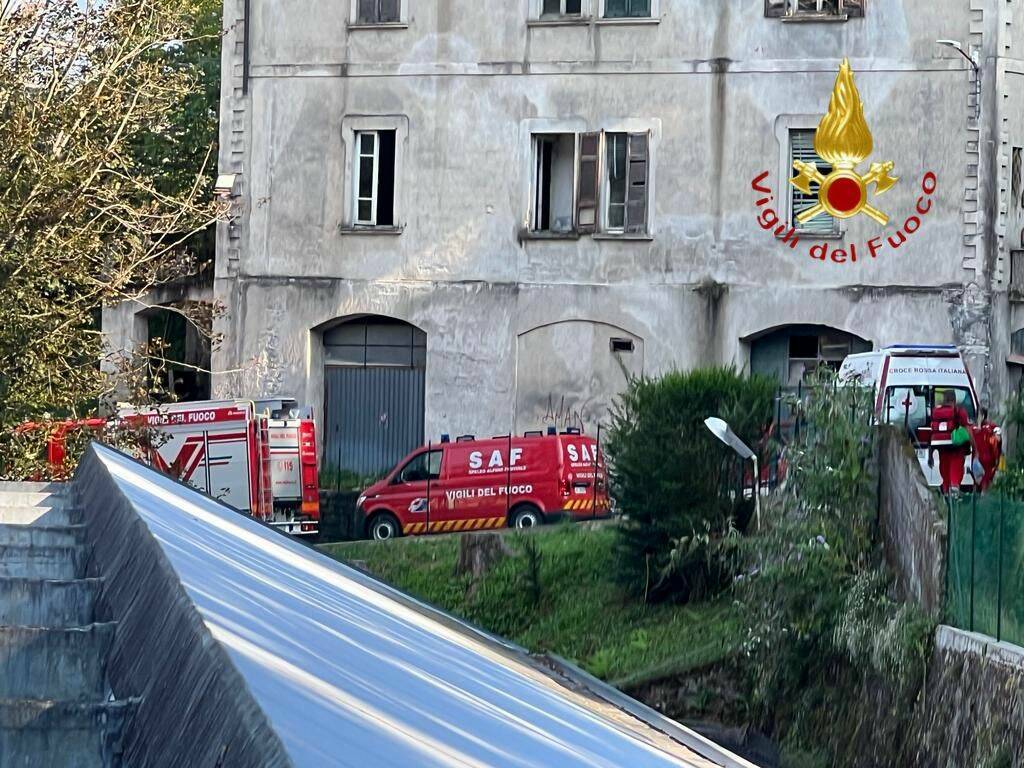 incidente orrido della val senagra coppia scivola nel dirupo soccorso vigili del fuoco