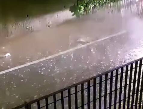 allagamenti in serata nel canturino bomba d'acqua disagi strade