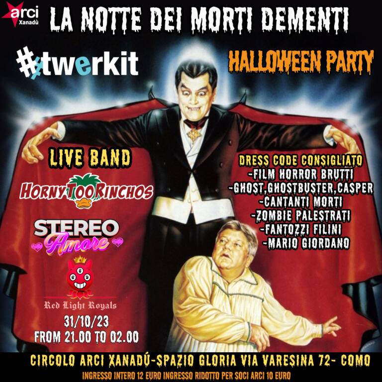 Twerkit Halloween Party al Gloria