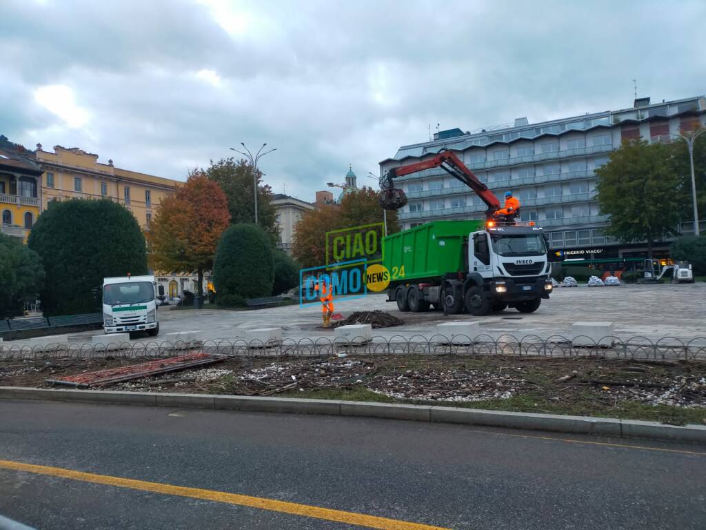 esondazione lago finita riapre seconda corsia lungolago